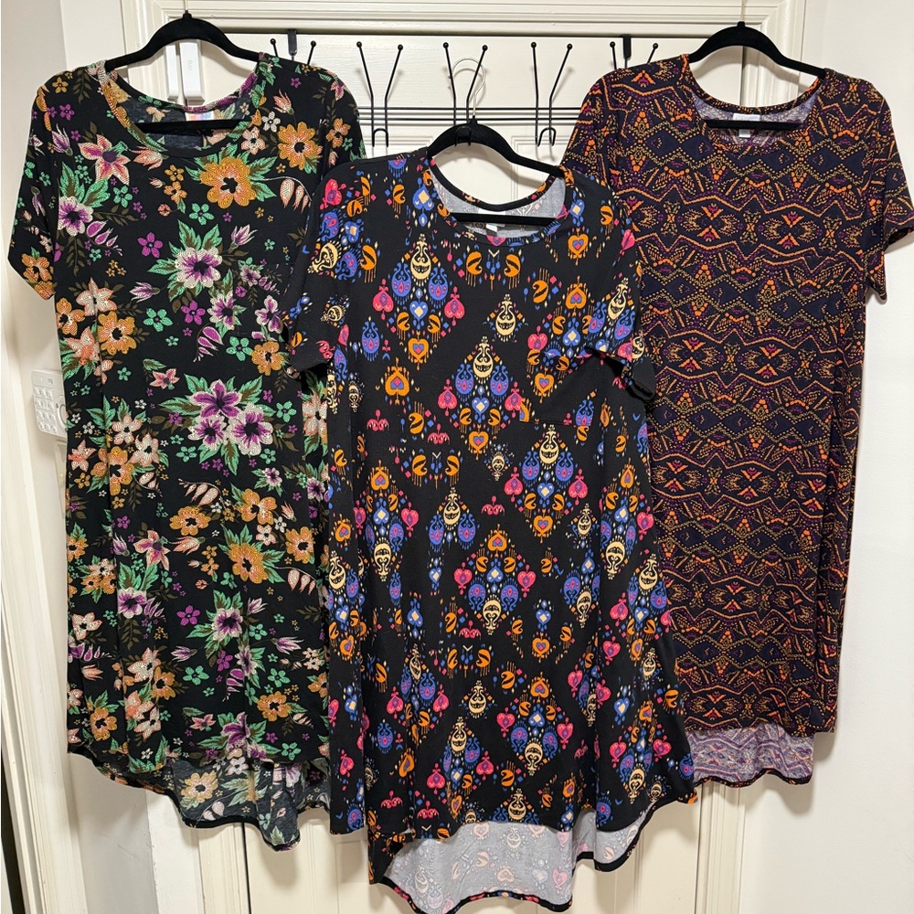 LuLaRoe Carly Dresses $20 for all 3
